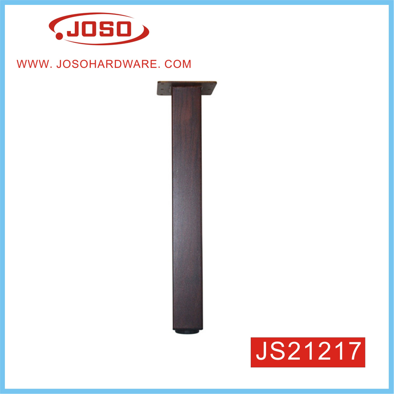 Customized Metal Wood Colour Square Furniture Leg for Living Room Table