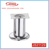 Matt Chrome and Bright Chrome Furniture Leg for Sofa