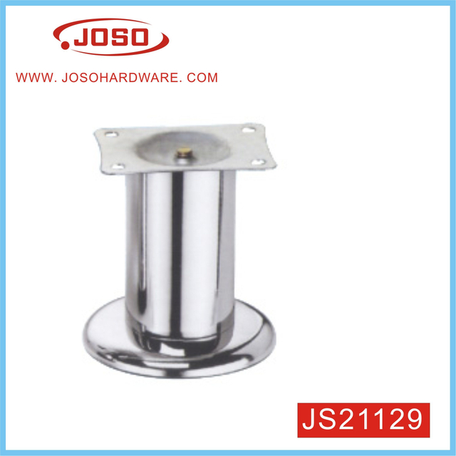 Matt Chrome and Bright Chrome Furniture Leg for Sofa