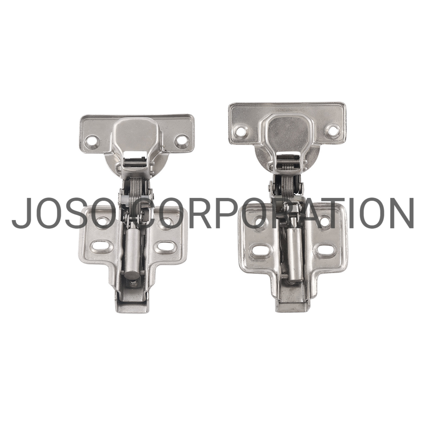 Cup Hinge with Soft Closure 105 Degree Steel Nickel Plated Cabinet Fitting