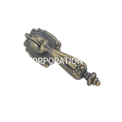 Zinc Alloy Antique Copper 50mm Closet Handle Kitchen Handle Kitchen Knob