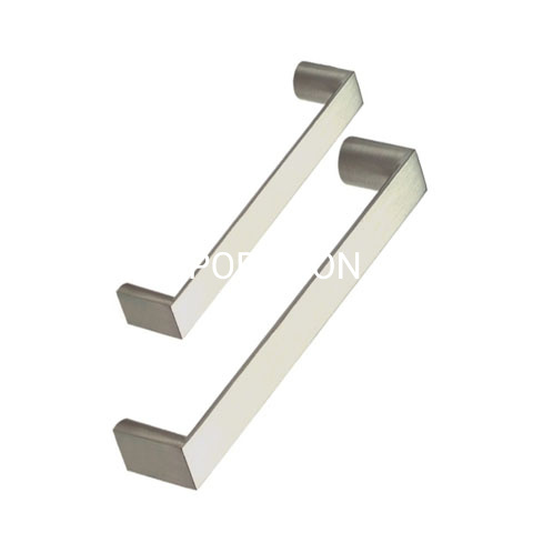 Factory Supply 96mm Zinc Alloy Brushed T Style Door Handle Bedroom Handle