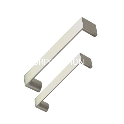 Factory Supply 96mm Zinc Alloy Brushed T Style Door Handle Bedroom Handle