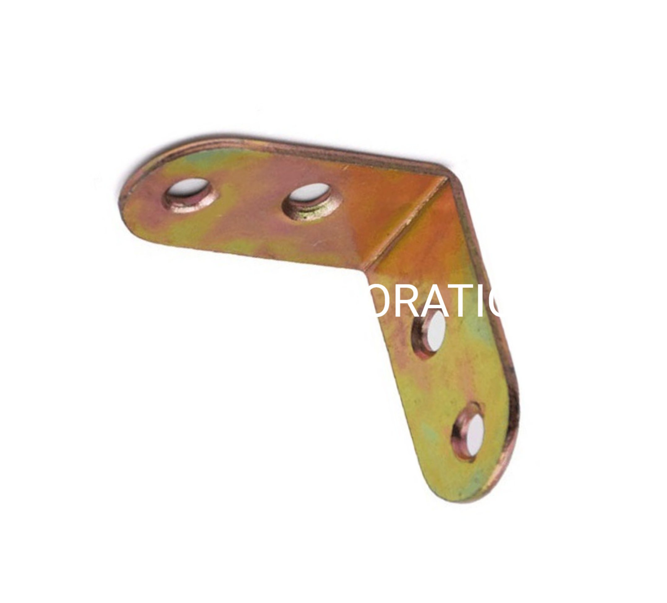Factory Supply Steel Yellow Zinc Plated Corner Connector Furniture Fitting Bed Accessories