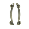Zinc Alloy 300mm Antique Brass Domestic Door Handle Cabinet Handle