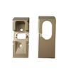 Zinc Alloy Hot Sale Antique Copper Garment Wardrobe Hanging Rail Wardrobe Accessories
