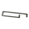 Metal Bathroom Door Pull Handle Tubelar Furniture Handle Cabinet Handle Wardrobe Handle
