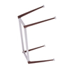 Factory Supply Steel 1200X600X750mm Wood Colour Table Leg