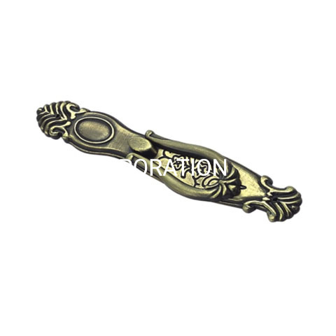 Hot Sale 125mm Zinc Alloy Classical Antique Brass Handle Cabinet Handle