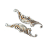 European Style Dainty Zinc Alloy 64mm Door Handle Cupboard Handle Furniture Handle
