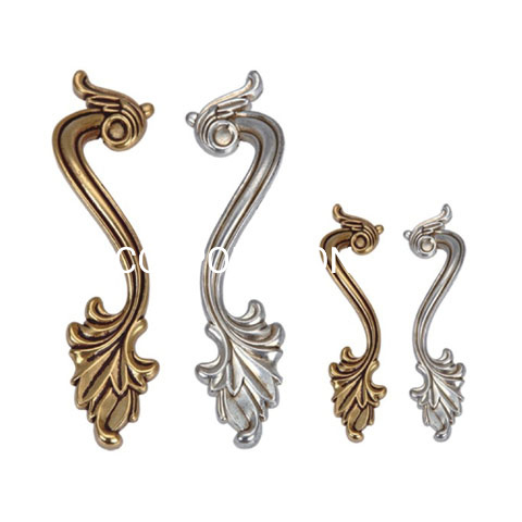 Wholesale Modern Zinc Alloy Furniture Pull Handle Cabinet Handle Wardrobe Handle