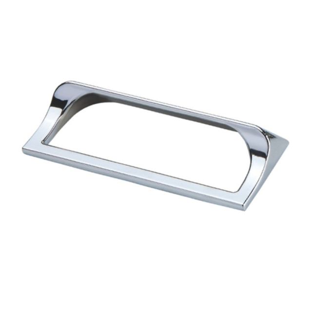 Top Sale 96mm 128mm Zinc Alloy Bright Chrome Furniture Pull Handle