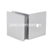 Wholesale Bathroom Glass Door Hinge Brass Clip Showeroom Glass Clamp Shower Room Accessories