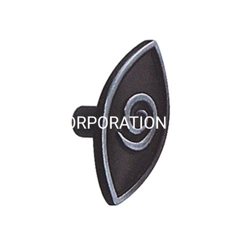 Retro Zinc Alloy 50mm Blue Painting Drawing Knob Kitchen Handle Cabinet Knob