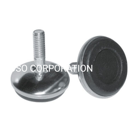 Popular Plastic with Steel Adjustable Bolt Screw Cabinet Hardware Table Leg Connector