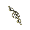Factory Supply Zinc Alloy 82mm Building Handle Door Handle Fashion Handle