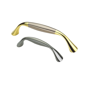 High Quality Zinc Alloy 64mm Golden And Brushed Furniture Handle Cabinet Accessories