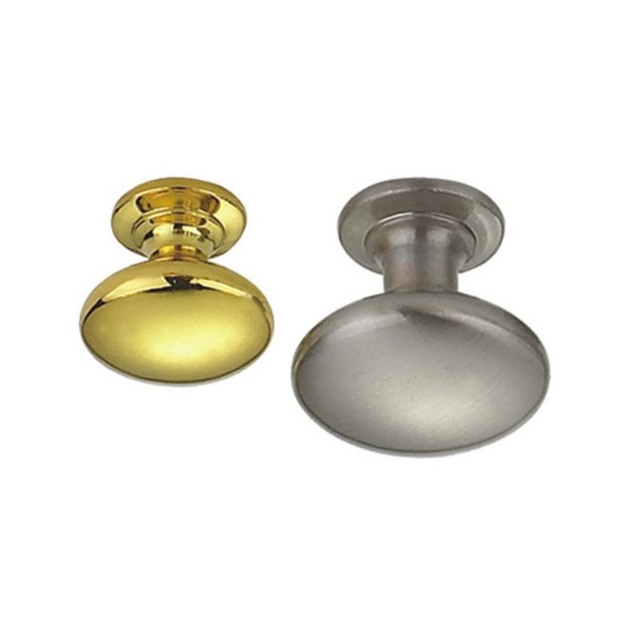 Zinc Alloy 20mm 25mm Brushed Drawer Knob Cabinet Knob Kitchen Handle