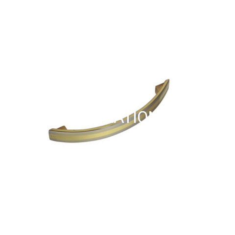 Factory Supply Zinc Alloy 96mm Brushed Golden Furniture Pull Handle Fashion Handle