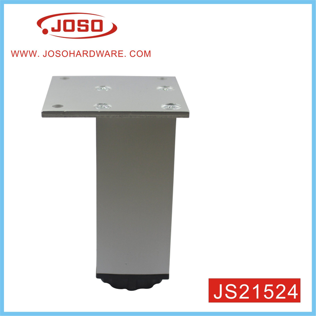 Customize Sliver Colour Square Corner Sofa Leg