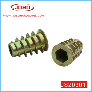 OEM Factory Made Zinc Plated Nut for Furniture Shelf Support