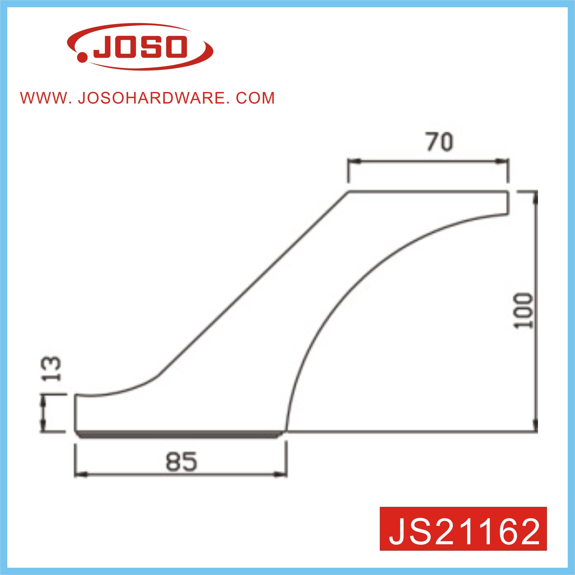 Js21162 Morden Furniture Hardware of Sofa Leg
