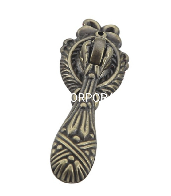 Good Quality Furniture Hardware Ancient Zinc Alloy Antique Brass Antique Copper Cabinet Handle