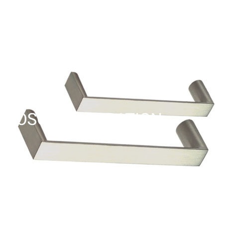 Factory Supply 96mm Zinc Alloy Brushed T Style Door Handle Bedroom Handle