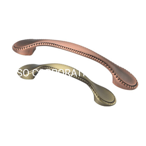 Zinc Alloy Antique Copper 96mm 128mm Closet Handle Chest Handle Classical Handle