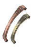 High Quality Zinc Alloy 96mm 128mm Arch Cabinet Handle Wardrobe Handle Furniture Hardware Dresser Handle