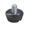 Hot Sale Black Plastic Adjustable Leg Screw Cabinet Leg Accessories Furniture Fitting