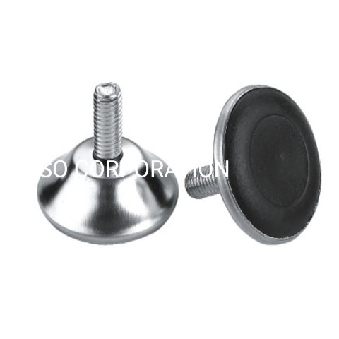 Wholesale Metal Base Size 40mm Adjustable Bolt Cabinet Hardware Furniture Leg Screw