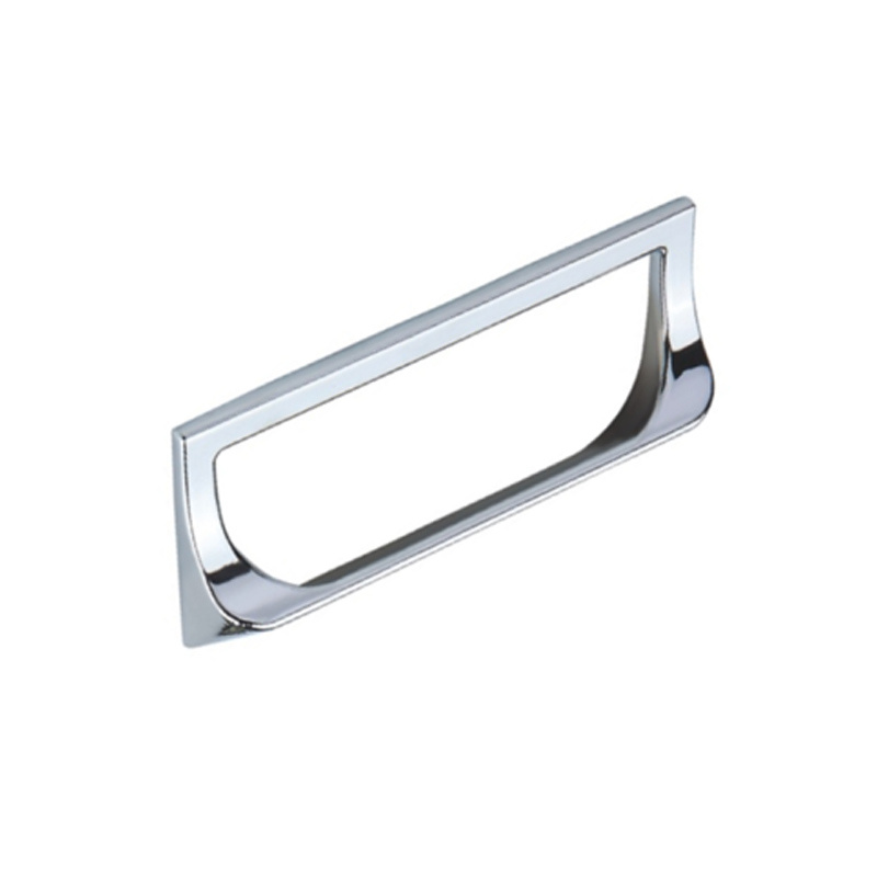 Top Sale 96mm 128mm Zinc Alloy Bright Chrome Furniture Pull Handle