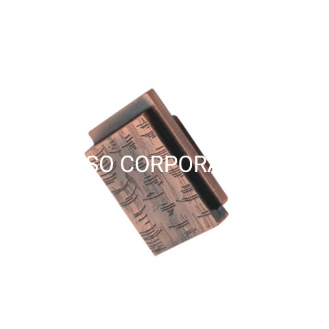 Classical 28mm 45mm Square Antique Brass Antique Copper Zinc Alloy Handle Drawer
