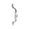 Hot Sale Zinc Alloy with Ceramics 76mm Handle Drawer Handle Decoration Handle