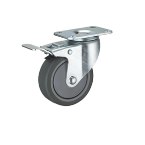 Factory Supply Height 100mm 125mm 150mm PP Caster Wheel Industrial Caster