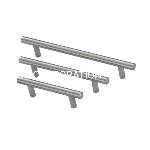 Factory Supply Stainless Steel 304 T Bar Furniture Handle Closet Handle
