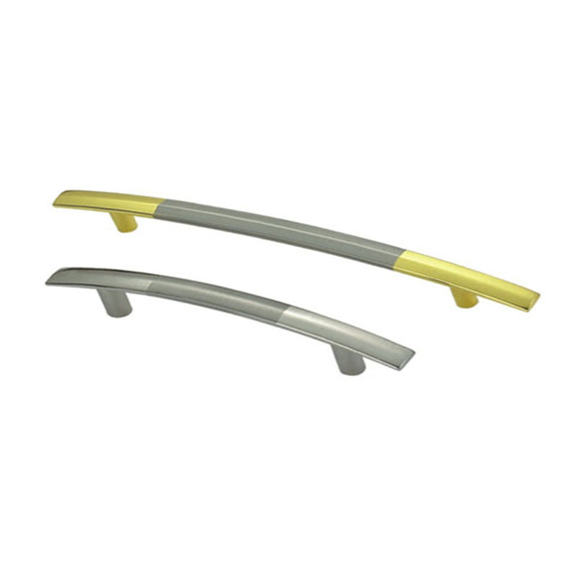 Zinc Alloy Brushed and Chromed 64mm Furniture Handle Chest Handle