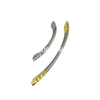 Hot Sale Zinc Alloy Golden and Brushed Pull Handle Cabinet Handle