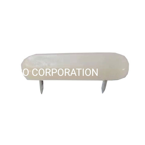 PP with Metal White Double Nail Glide Furniture Accessories Table Protector