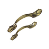 Zinc Alloy Antique Brass 128mm Cabinet Handle Furniture Handle Closet Handle
