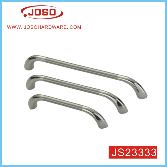 Brushed and Chromed T Bar Furniture Handle for Desser Drawer