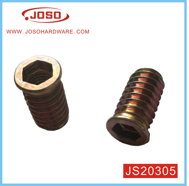 Hot Selling High Quality Metal Insert Nut for Wardrobe