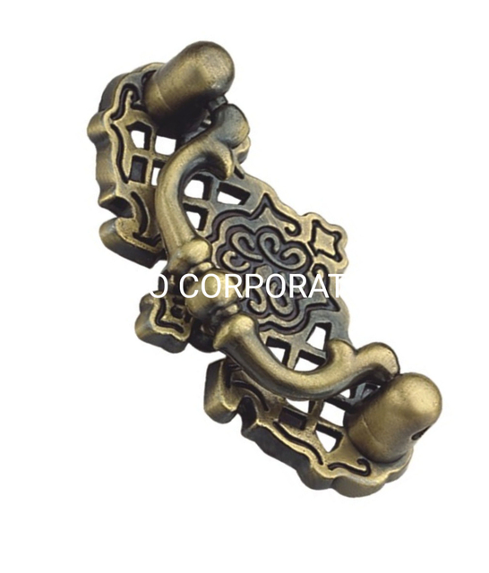 Zinc Alloy Antique Brass Pull Ring Handle Cabinet Knob Cabinet Small Handle Furniture Accessories