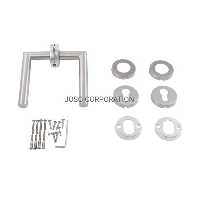 Stainless Steel Lever Handle Satin Finish Door Handle
