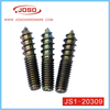 Metal Yellow Zinc Plated Hanger Bolt for Furniture