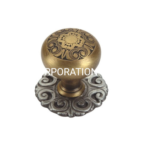 Golden Classical Mushroom Pull 30mm Handle Knob Drawer Knob