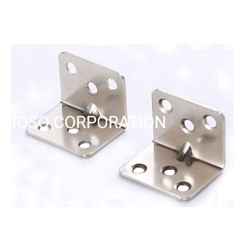 Hot Sale Stamping Six Holes 35X24X32mm Steel Bed Corner Furniture Accessories