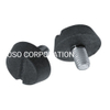 Hot Sale Black Plastic Adjustable Leg Screw Cabinet Leg Accessories Furniture Fitting