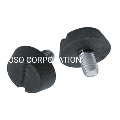 Hot Sale Black Plastic Adjustable Leg Screw Cabinet Leg Accessories Furniture Fitting